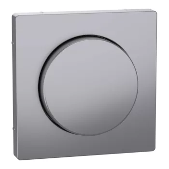 Schneider Electric Merten MEG5250-6036 fedlap forgatógombos fényerőszabályzóhoz System-D acél