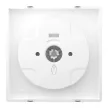 Schneider Electric Merten MEG5250-6050 fedlap forgatógombos fényerőszabályzóhoz System-D nikkel