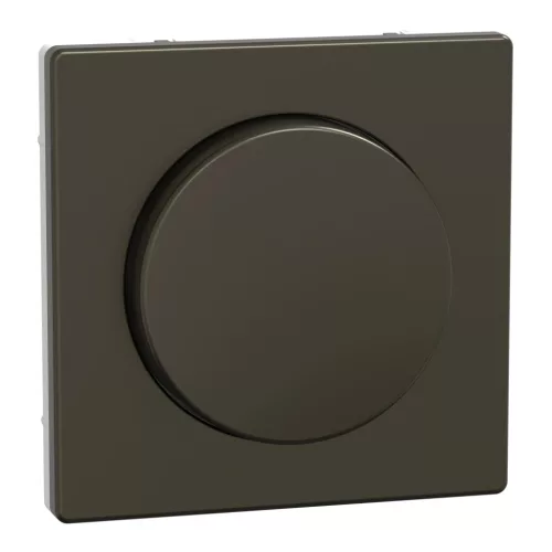 Schneider Electric Merten MEG5250-6052 fedlap forgatógombos fényerőszabályzókhoz  mokka - System-D (D-Life / D-Antik)