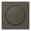 Schneider Electric Merten MEG5250-6052 fedlap forgatógombos fényerőszabályzóhoz System-D mokka