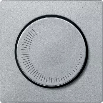   Schneider Electric Merten MEG5251-0460 fedlap fordulatszám-szabályozóhoz  alumínium - System-M (M-Plan / M-Pure / M-Smart)