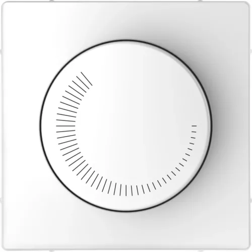 Schneider Electric Merten MEG5251-6035 fedlap fordulatszám-szabályozóhoz  lótuszfehér - System-D (D-Life / D-Antik)