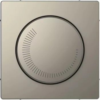   Schneider Electric Merten MEG5251-6050 fedlap fordulatszám-szabályozóhoz  nikkel - System-D (D-Life / D-Antik)
