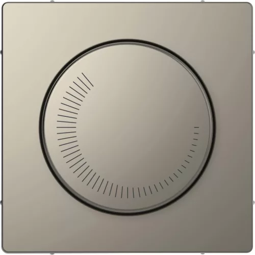 Schneider Electric Merten MEG5251-6050 fedlap fordulatszám-szabályozóhoz  nikkel - System-D (D-Life / D-Antik)