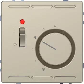 Schneider Electric Merten MEG5761-6033 Szobatermosztát, kapcsolóval, 24 V, System-D, szahara
