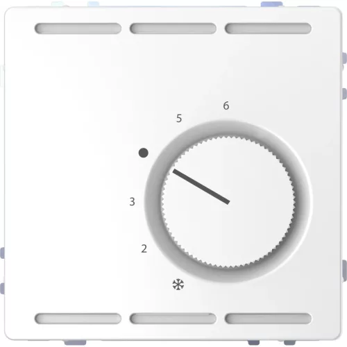 Schneider Electric Merten MEG5762-6035 Szobatermosztát váltóérintkezővel 10 A 250V AC  lótuszfehér - System-D (D-Life / D-Antik)