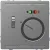 Schneider Electric Merten MEG5764-6036 padlótermosztát 10A 250V AC  acél - System-D (D-Life / D-Antik)