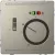 Schneider Electric Merten MEG5764-6050 padlótermosztát 10A 250V AC  nikkel - System-D (D-Life / D-Antik)