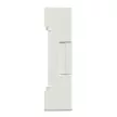 Schneider Electric Merten MEG5775-0319 Fedlap, érintőképernyős termosztáthoz, System-M, polárfehér