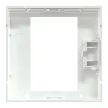 Schneider Electric Merten MEG5775-0325 Fedlap, érintőképernyős termosztáthoz, System-M, aktívfehér