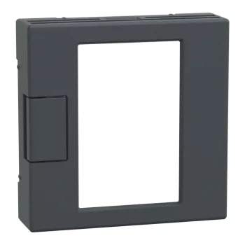 Schneider Electric Merten MEG5775-0414 Fedlap, érintőképernyős termosztáthoz, System-M, antracit
