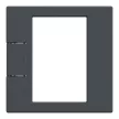 Schneider Electric Merten MEG5775-0414 Fedlap, érintőképernyős termosztáthoz, System-M, antracit