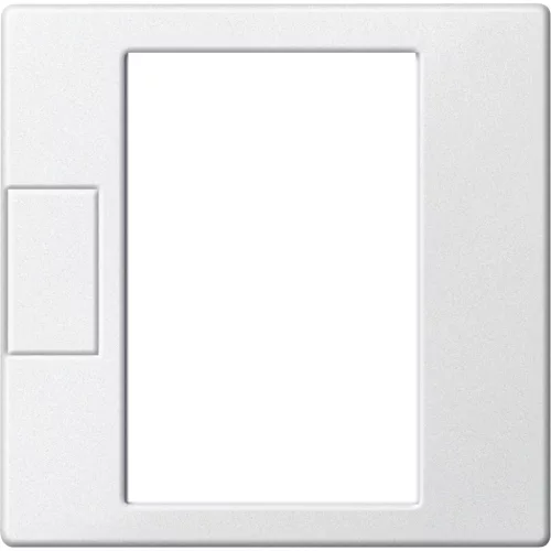 Schneider Electric Merten MEG5775-0419 Fedlap, érintőképernyős termosztáthoz, System-M, mattfehér