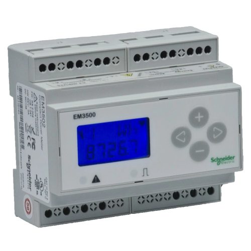 Schneider Electric METSEEM3550 EM3500 Modbus 2 kvadráns teljesítménymérő