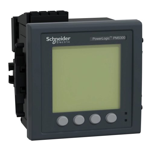 Schneider Electric METSEPM5310 PM5310 Teljesítménymérő, RS 485 (Modbus), memória, 2DI / 2DO, riasztások, 100-415 V AC