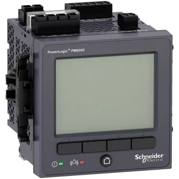   Schneider Electric METSEPM8240 PM8240 hálózatanalizátor, integrált kijelző, 512 Mb, Eth + RS485