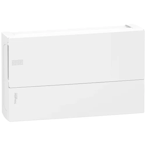 Schneider Resi9 MP MIP12118 kiselosztó, teli ajtó, falon kívüli szerelés, 1x18 modul
