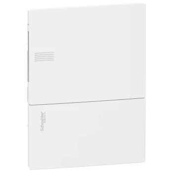 Schneider Resi9 MP MIP22106 kiselosztó, teli ajtó, süllyesztett szerelés, 1x6 modul