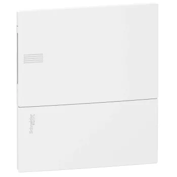 Schneider Resi9 MP MIP22108 kiselosztó, teli ajtó, süllyesztett szerelés, 1x8 modul