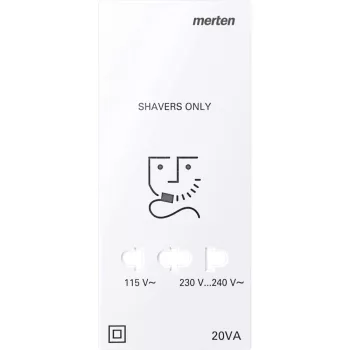   Schneider MTN2109-3435 MERTEN Fedlap borotva aljzathoz, D-Life, lótuszfehér