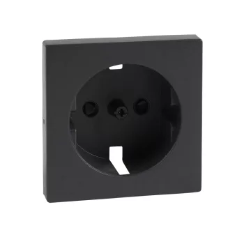   Schneider Merten MTN2330-0414 földelt csatlakozóaljzat (dugalj) burkolat, gyermekvédelemmel, 2P+F, antracit , süllyesztett, 16A 250V (Merten M-Smart, M-Plan, M-Elegance)