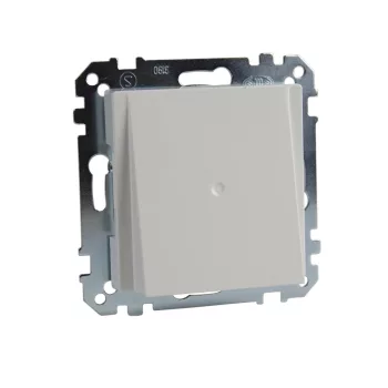   Schneider Merten MTN296819 kábelkivezető polárfehér burkolattal kerét nélkül (Merten M-Smart, M-Plan, M-Elegance)