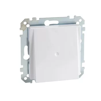   Schneider Merten MTN296825 kábelkivezető aktív fehér (antibakteriális) burkolattal kerét nélkül (Merten M-Smart, M-Plan, M-Elegance)