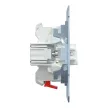 Schneider Electric Merten MTN3111-0000 Egypólusú kapcsoló, rugós, 10AX (101)