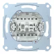Schneider Electric Merten MTN3126-0000 Kettős váltókapcsoló, rugós, 10AX (106+6)