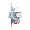 Schneider Electric Merten MTN3150-0000 Egypólusú nyomó, záróérintkezős (NO), rugós, 10A