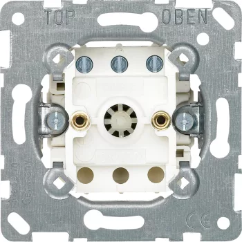   Schneider Electric Merten MTN317100 Forgatógombos ventilátorkapcsoló betét 10A 250V AC