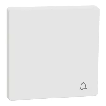   Schneider Electric Merten MTN3305-6037 billentyű csengőjellel mattfehér - System-D (D-Life / D-Antik)