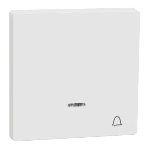 Schneider Electric Merten MTN3325-6037 Billentyű, csengőjellel, fényjelzős funkciókhoz, System-D, mattfehér