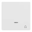 Schneider Electric Merten MTN3325-6037 Billentyű, csengőjellel, fényjelzős funkciókhoz, System-D, mattfehér