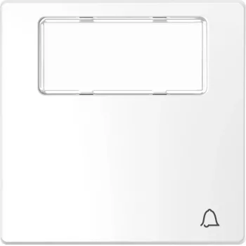   Schneider MTN3365-6035 1-es billentyű csengőjellel lótuszfehér feliratozható ( Merten D-Life)