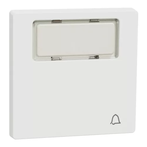 Schneider Electric Merten MTN3365-6037 feliratozható billentyű csengőjellel mattfehér - System-D (D-Life / D-Antik)