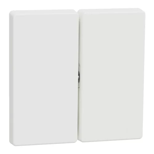 Schneider Electric Merten MTN3400-6037 dupla billentyű mattfehér - System-D (D-Life / D-Antik)