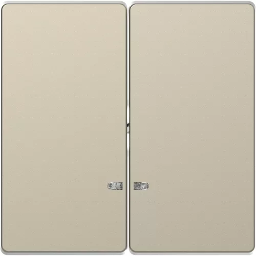 Schneider Electric Merten MTN3420-6033 dupla billentyű fényjelzős funkciókhoz szahara - System-D (D-Life / D-Antik)