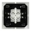 Schneider Electric Merten MTN3420-6037 Dupla billentyű, fényjelzős funkciókhoz, System-D, mattfehér