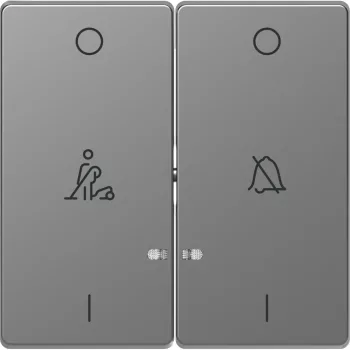 Schneider Electric Merten MTN3429-6036 Billentyű, ne zavarj/ takarítás szimbólummal, System-D, acél