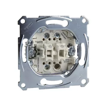   Schneider Merten MTN3515-0000 csillárkapcsoló betét (105), burkolat és keret nélkül, csavaros bekötés, süllyesztett 16A 250V
