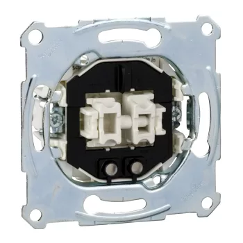   Schneider Merten MTN3605-0000 csillárkapcsoló betét (105), ellenőrzőfénnyel, burkolat és keret nélkül, rugós bekötés, süllyesztett 16A 250V