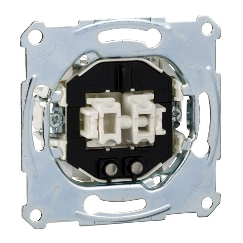 Schneider Merten MTN3605-0000 csillárkapcsoló betét (105), ellenőrzőfénnyel, burkolat és keret nélkül, rugós bekötés, süllyesztett 16A 250V