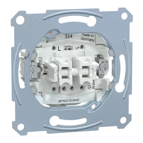 Schneider Electric Merten MTN3715-0000 Redőnykapcsoló, rugós, 10AX
