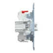Schneider Electric Merten MTN3755-0000 Redőnynyomó, rugós, 10AX