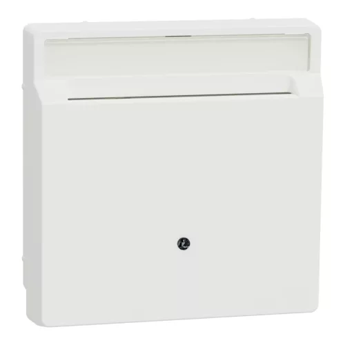 Schneider Electric Merten MTN3854-6037 fedlap hotelkártya kapcsolókhoz  mattfehér - System-D (D-Life / D-Antik)