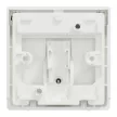 Schneider Electric Merten MTN3854-6037 fedlap hotelkártya kapcsolókhoz  mattfehér - System-D (D-Life / D-Antik)