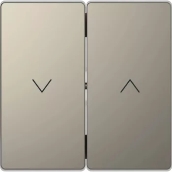   Schneider MTN3855-6050 nikkel dupla billentyű redőnykapcsolók és redőnynyomók betétekhez (Merten D-Life)