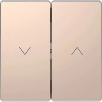   Schneider MTN3855-6051 pezsgő dupla billentyű redőnykapcsolók és redőnynyomók betétekhez (Merten D-Life)