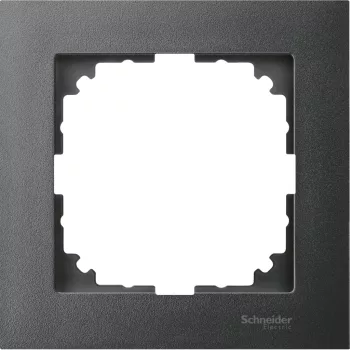   Schneider Electric Merten M-Pure MTN4010-3614 egyes keret antracit - System-M